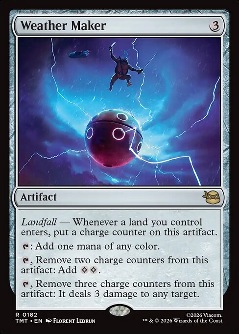 Weather Maker – Teenage Mutant Ninja Turtles (TMT-182) Magic: The Gathering card | LC-REM-20260804-15611753201996-aaba62c1-760b-491b-8047-869bb1d3f67e