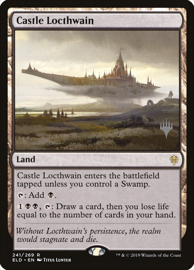 Magic-kaart Castle Locthwain PELD-241 uit Throne of Eldraine: Promos (Rare)