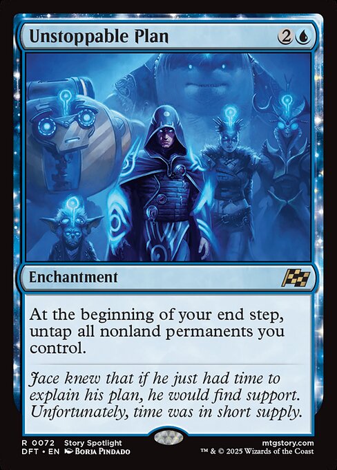 Unstoppable Plan – Aetherdrift (DFT-72) Magic: The Gathering card | LC-REM-20260804-15339696718156-aaeb5981-7e6a-4ffd-bb02-4757b2e92f08