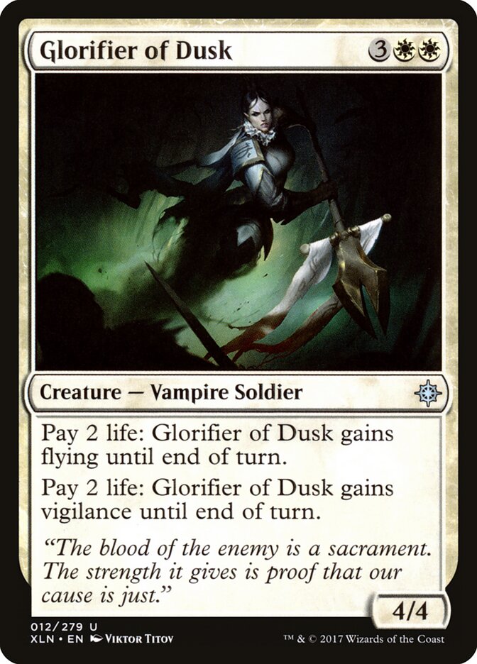Glorifier of Dusk - Ixalan (Uncommon) [XLN-12]