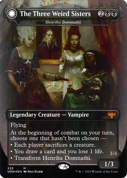 Henrika Domnathi // Henrika, Infernal Seer – Innistrad: Crimson Vow (VOW-335) Magic: The Gathering card | LC-REM-20260804-15151318237516-aafe47a8-0223-4c0b-b6ce-e25446a07c96
