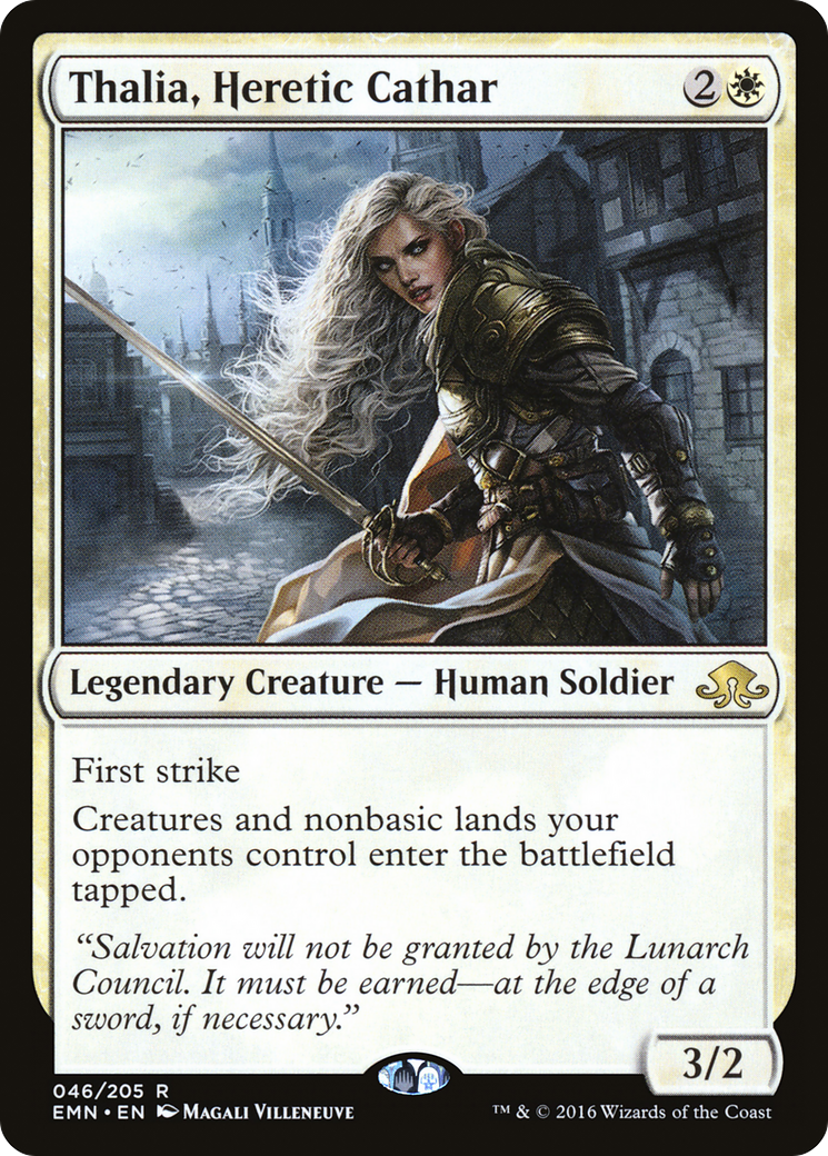 Thalia, Heretic Cathar – Eldritch Moon 46 – Magic: The Gathering single card Main image