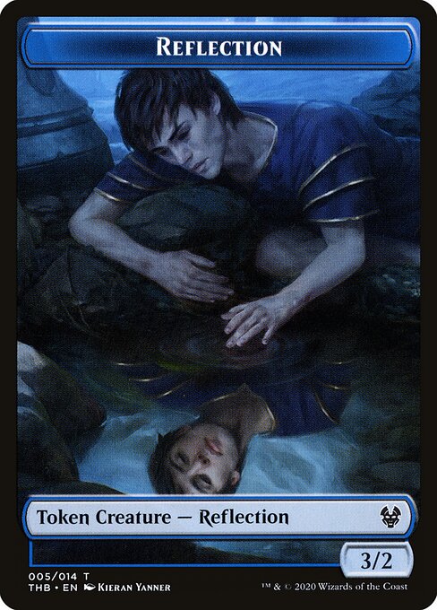 Reflection – Theros Beyond Death Tokens (TTHB-5) Magic: The Gathering card | LC-REM-20260804-15151497445708-ab1c23b2-ac39-46b1-aa2b-7d6cbedba767