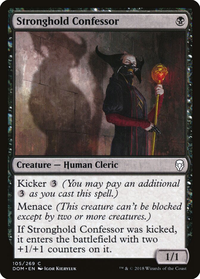 Stronghold Confessor - Dominaria (Common) [DOM-105]