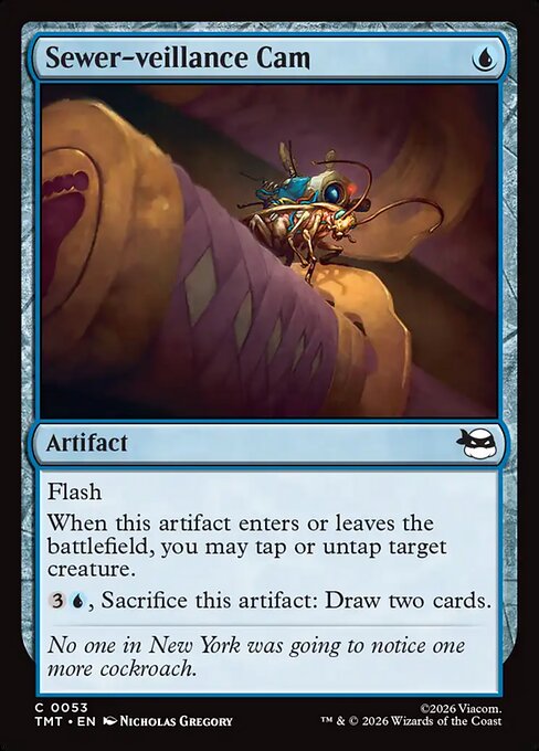 Sewer-veillance Cam – Teenage Mutant Ninja Turtles (TMT-53) Magic: The Gathering card