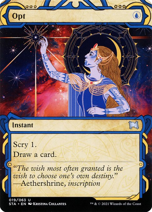 Opt – Strixhaven Mystical Archive (STA-19) Magic: The Gathering card | LC-REM-20260804-15632292315468-ab59ac4f-2a77-4566-85c0-32666447dcf2