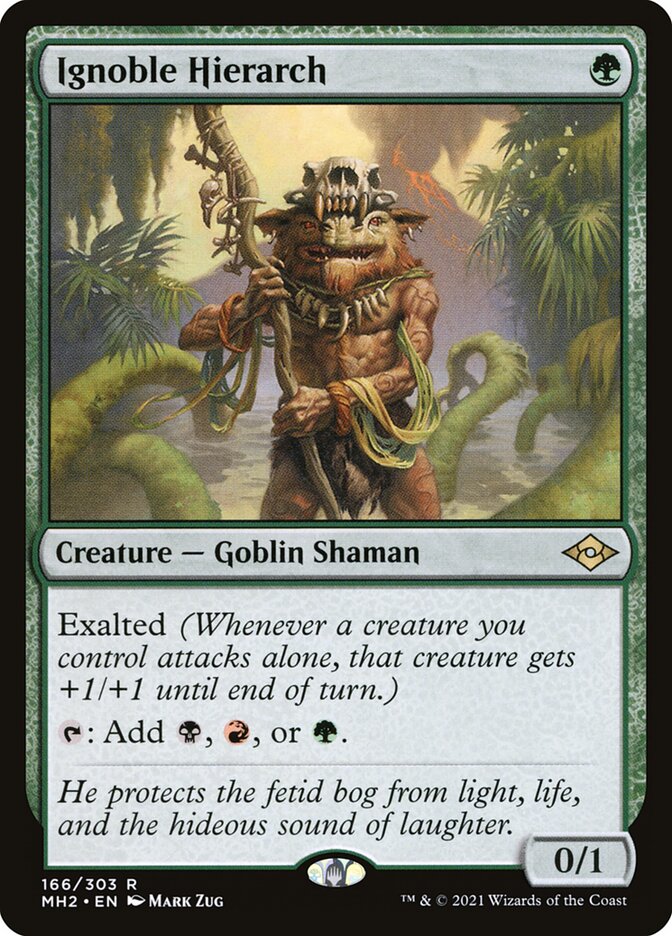 Ignoble Hierarch - Modern Horizons 2 (Rare) [MH2-166]