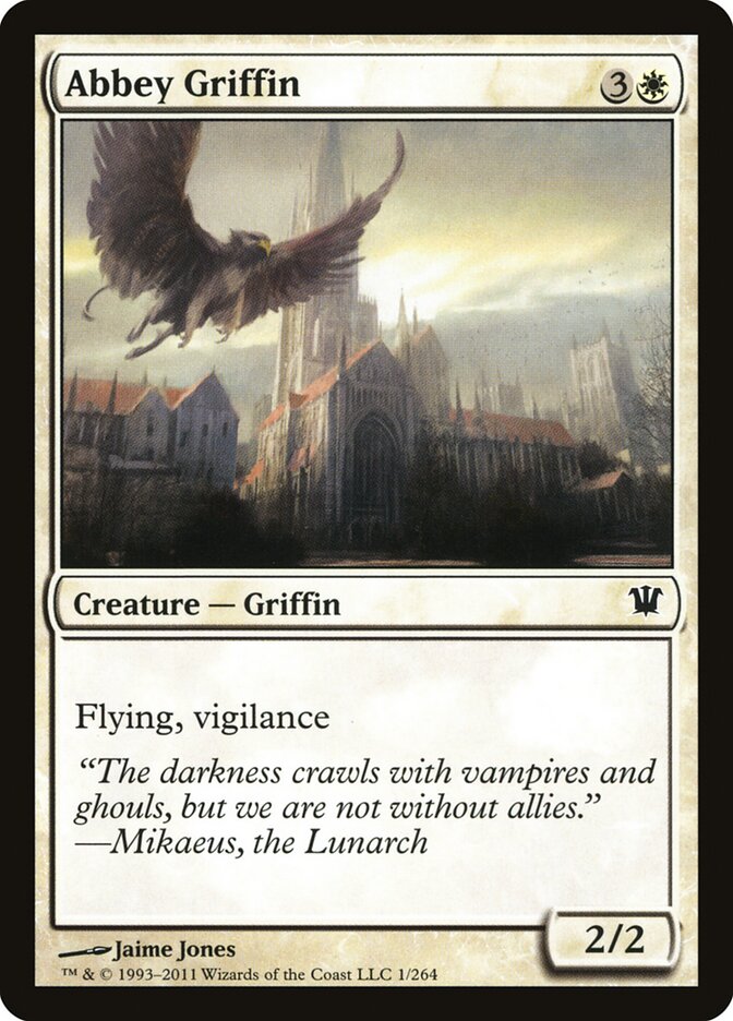 Abbey Griffin - Innistrad (Common) [ISD-1] Image principale du produit