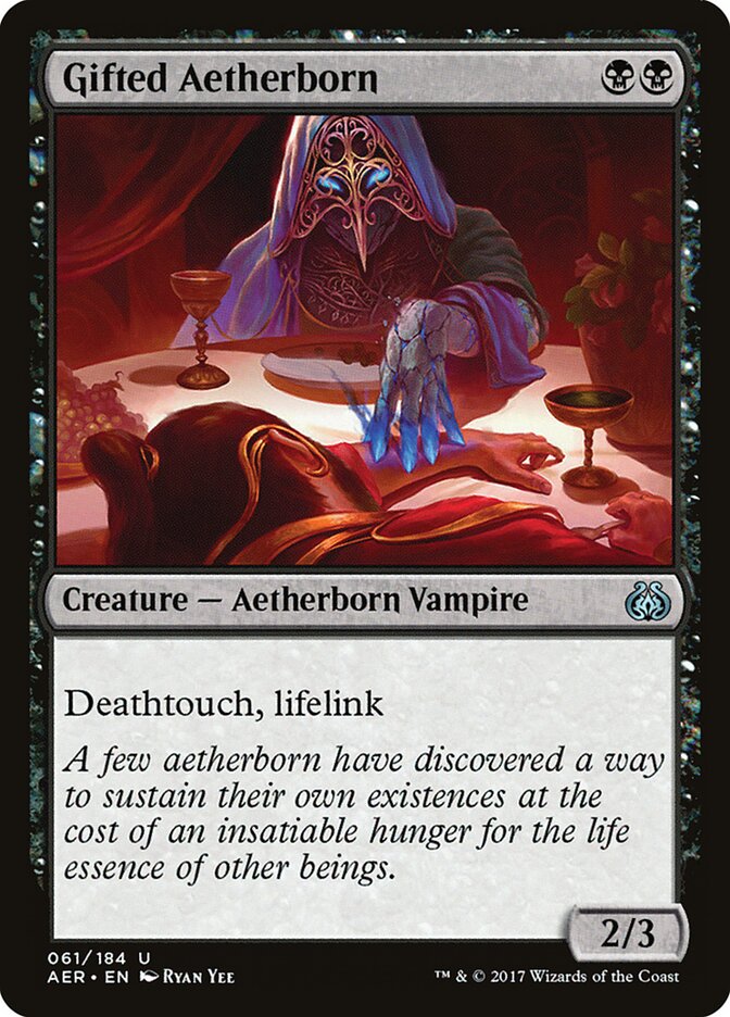 Gifted Aetherborn - Aether Revolt (Uncommon) [AER-61] Immagine principale del prodotto