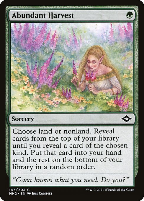 Abundant Harvest – Modern Horizons 2 – MH2 147 – English Magic card