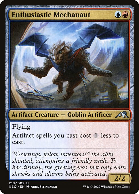 Enthusiastic Mechanaut – Kamigawa: Neon Dynasty (NEO-218) Magic: The Gathering card | LC-REM-20260804-15909431279948-ac00521f-1b7d-478d-afe8-6761ea512d8d