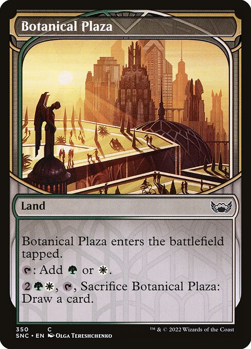 Botanical Plaza – Streets of New Capenna (SNC-350) Magic: The Gathering card | LC-REM-20260804-15383487381836-ac068b57-568b-41f6-90d2-7b0eef99a74d