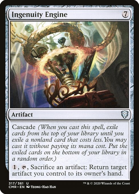 Ingenuity Engine – Commander Legends (CMR-317) Magic: The Gathering card Immagine principale del prodotto