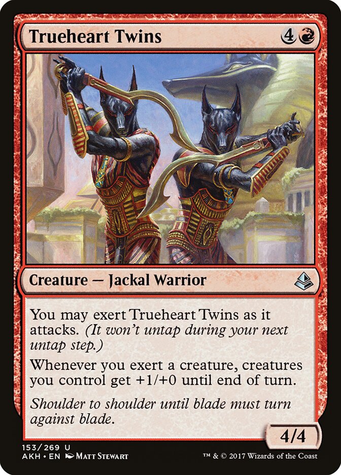 Trueheart Twins - Amonkhet (Uncommon) [AKH-153]