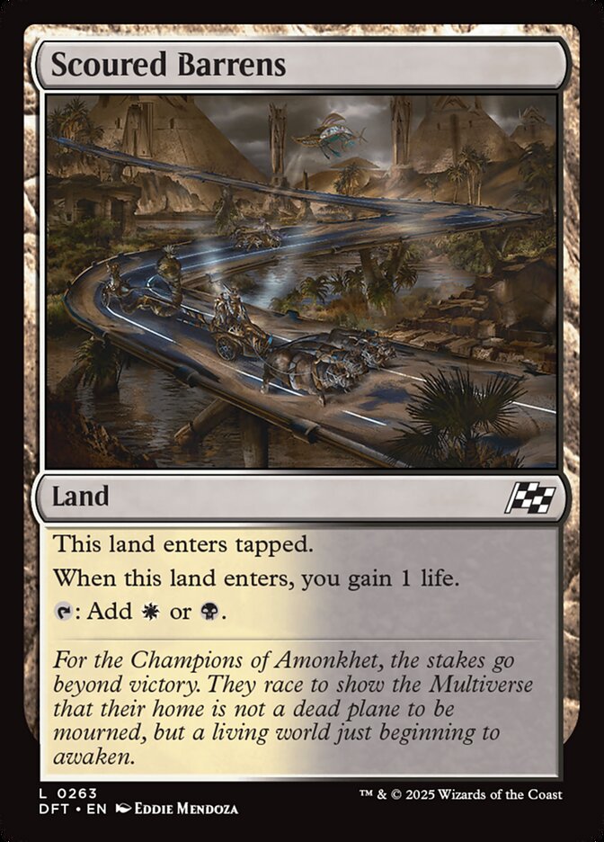 Scoured Barrens - Aetherdrift (Common) [DFT-263] Immagine principale del prodotto