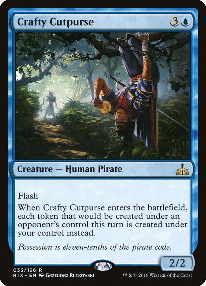 Crafty Cutpurse - Rivals of Ixalan (Rare) [RIX-33]