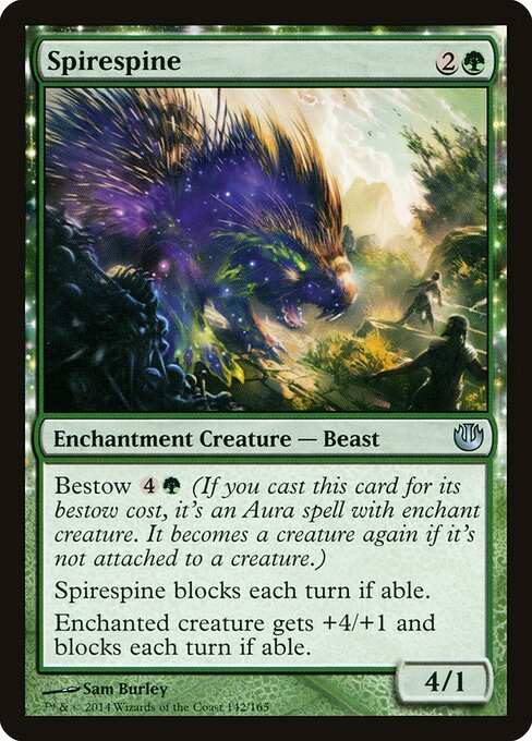 Spirespine – Journey into Nyx (JOU-142) Magic: The Gathering card