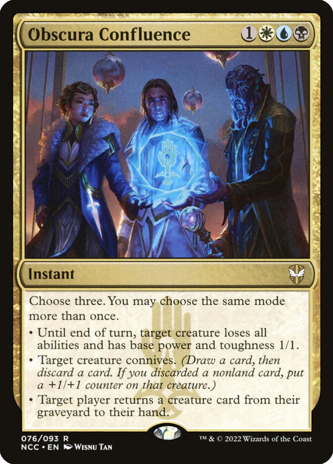 Obscura Confluence - Commander: Streets of New Capenna (Rare) [NCC-76]