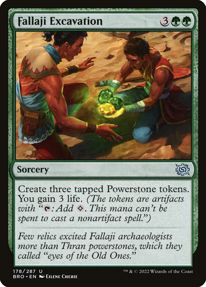 Fallaji Excavation - The Brothers' War (Uncommon) [BRO-178]