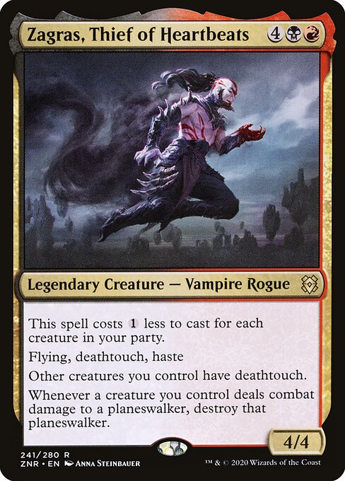 Zagras, Thief of Heartbeats – Zendikar Rising (ZNR-241) Magic: The Gathering card | LC-REM-20260804-15150840807756-ac81448c-f87b-4ca1-b951-b359216ab1d0