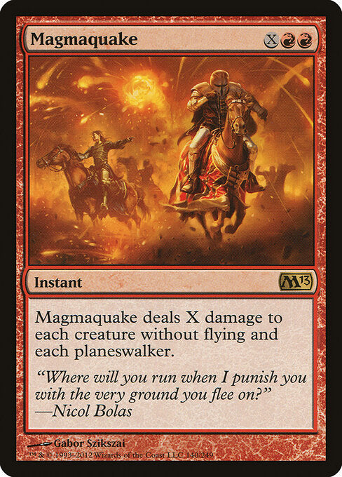 Magmaquake – Magic 2013 (M13-140) Magic: The Gathering card | LC-REM-20260804-15339612045644-ac85679e-17c7-4525-8eed-979d04feb8f1 Hauptbild
