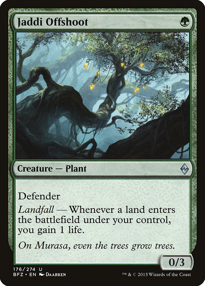 Jaddi Offshoot - Battle for Zendikar (Uncommon) [BFZ-176] Main image