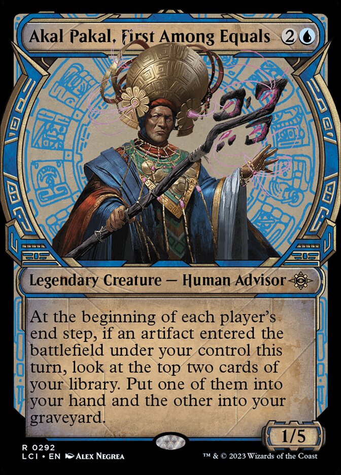 Magic-kaart Akal Pakal, First Among Equals LCI-292 uit The Lost Caverns of Ixalan (Rare)