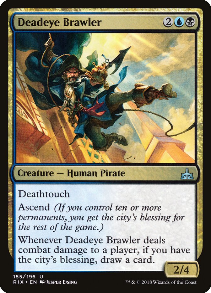 Deadeye Brawler - Rivals of Ixalan (Uncommon) [RIX-155]