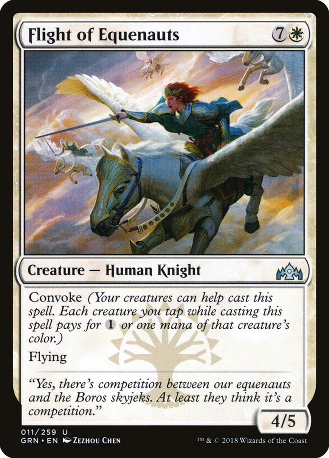 Flight of Equenauts - Guilds of Ravnica (Uncommon) [GRN-11]