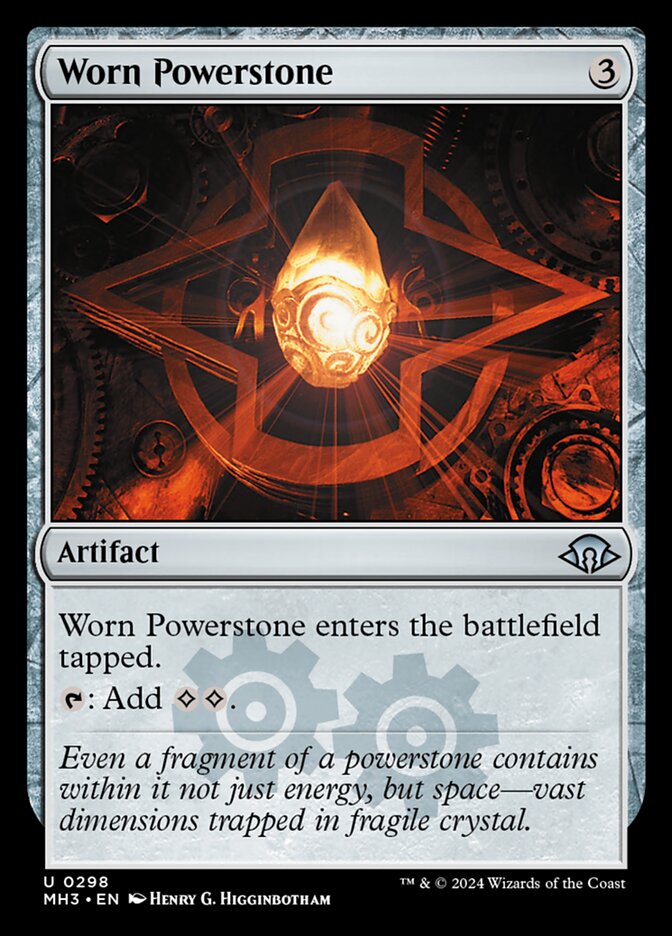 Worn Powerstone - Modern Horizons 3 (Uncommon) [MH3-298]