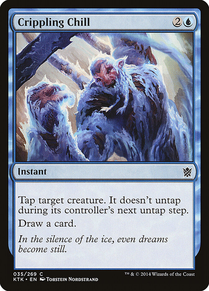 Crippling Chill - Khans of Tarkir (Common) [KTK-35] Imagen principal del producto