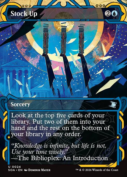 Stock Up – Secrets of Strixhaven: Mystical Archive (SOA-24) Magic: The Gathering card