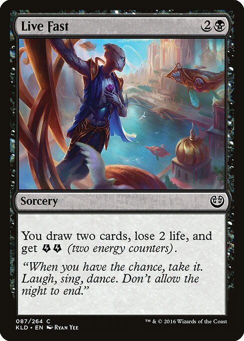 Live Fast – Kaladesh (KLD-87) Magic: The Gathering card | LC-REM-20260804-15711414583628-ad0bb8da-ad05-43d9-aba3-d917744168fe