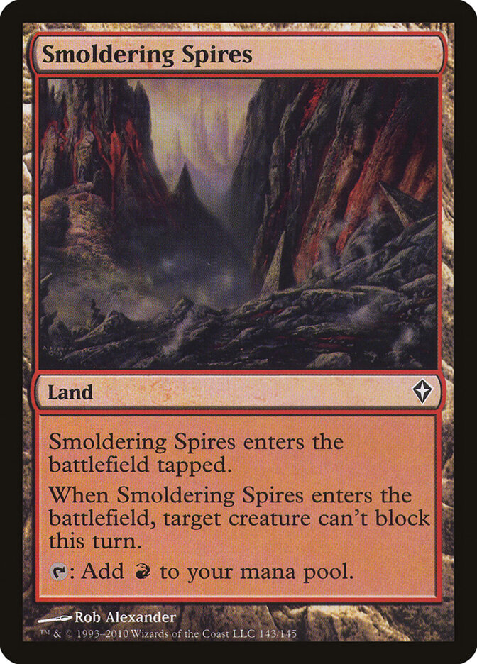 Smoldering Spires - Worldwake (Common) [WWK-143] Image principale du produit