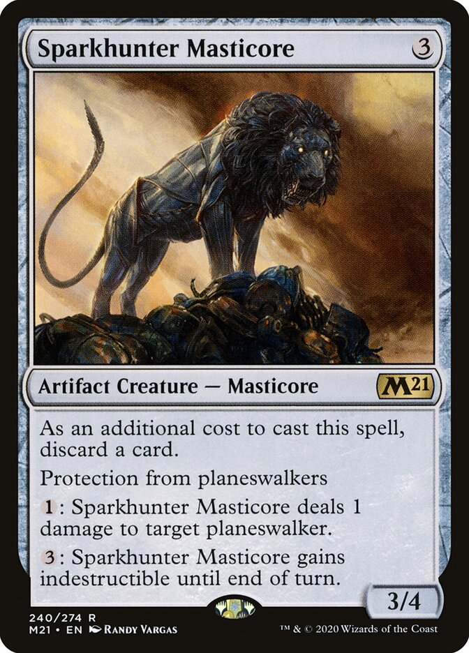 Sparkhunter Masticore - Core 2021 (Rare) [M21-240]