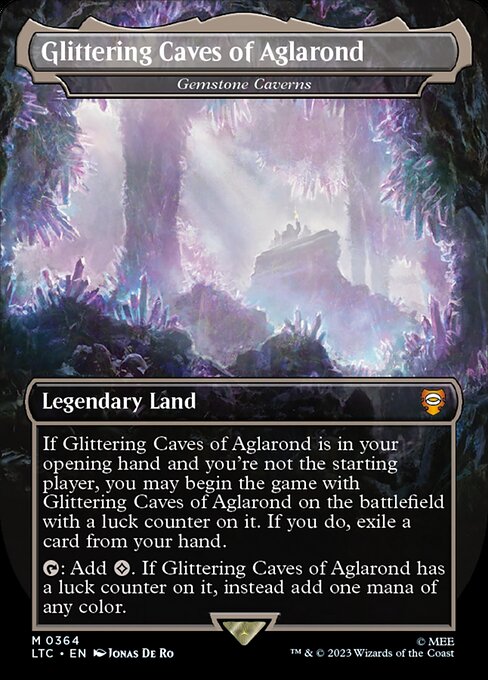 Gemstone Caverns – Tales of Middle-earth Commander (LTC-364) Magic: The Gathering card | LC-REM-20260804-15151717777740-ad361175-1127-40e5-8990-24e651fc2a4d