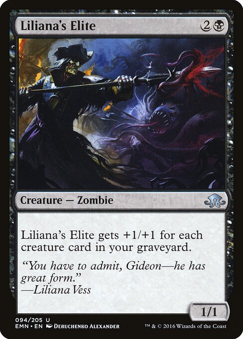 Liliana's Elite – Eldritch Moon (EMN-94) Magic: The Gathering card