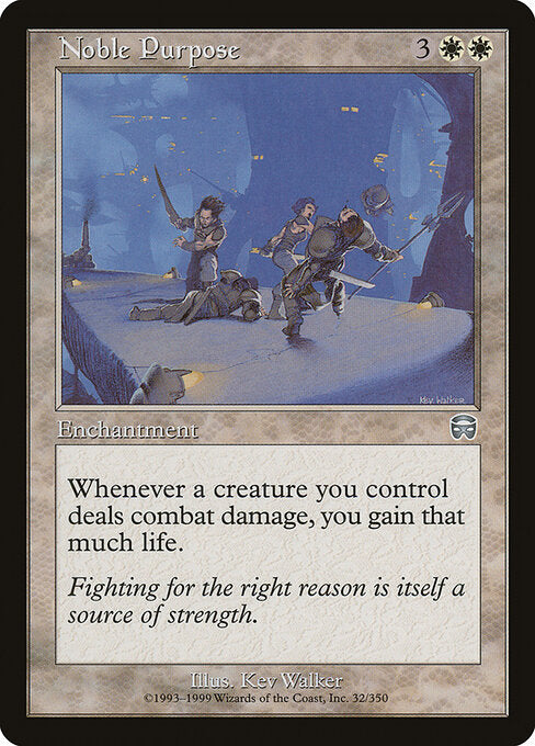 Noble Purpose – Mercadian Masques (MMQ-32) Magic: The Gathering card | LC-REM-20260804-15526086967628-ad5ff149-8516-456e-af8a-3dea78715acb