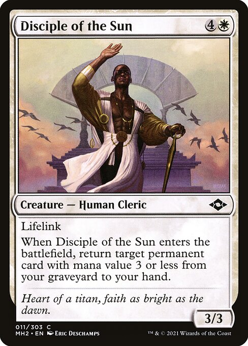 Disciple of the Sun – Modern Horizons 2 (MH2-11) Magic: The Gathering card