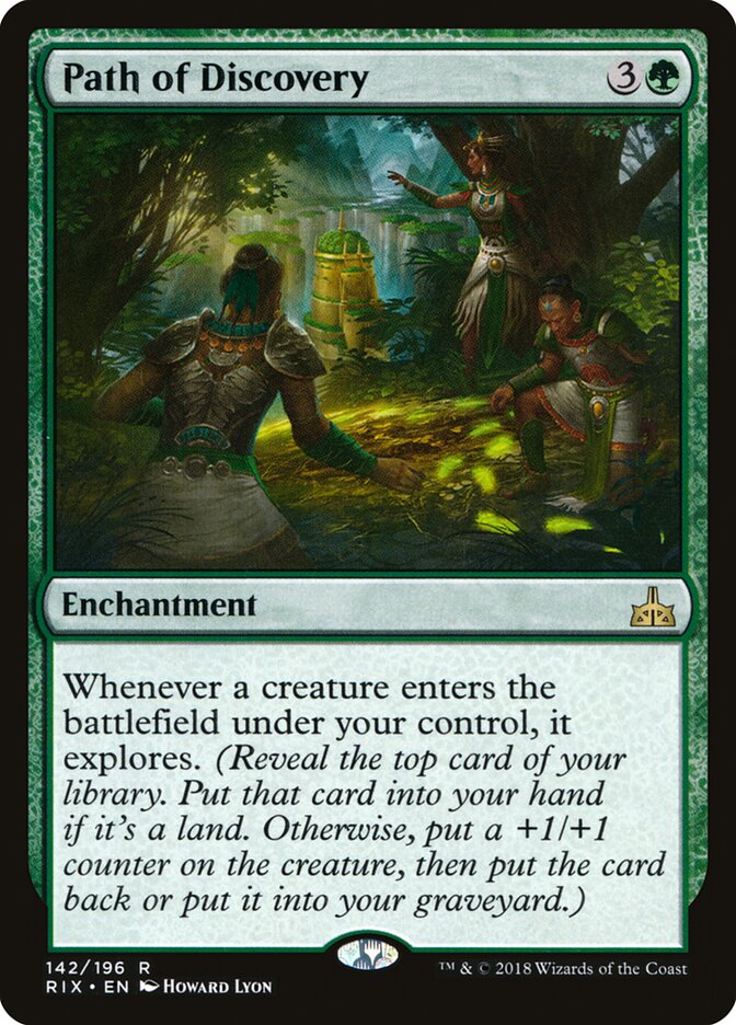 Path of Discovery - Rivals of Ixalan (Rare) [RIX-142] Hoofdafbeelding