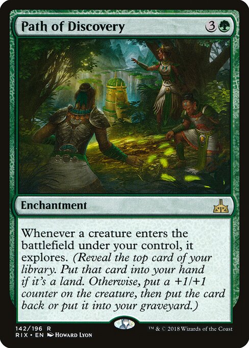 Path of Discovery – Rivals of Ixalan (RIX-142) Magic: The Gathering card