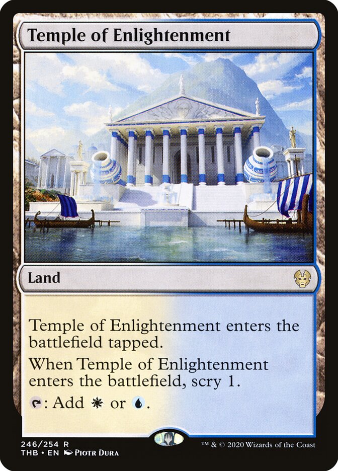 Temple of Enlightenment - Theros Beyond Death (Rare) [THB-246] Imagen principal del producto