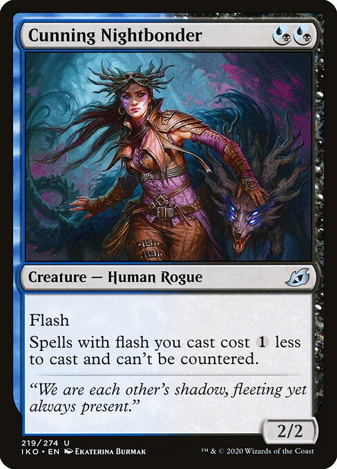 Cunning Nightbonder – Ikoria: Lair of Behemoths (IKO-219) Magic: The Gathering card | LC-REM-20260804-15909430034764-adb202e7-f9a4-4785-840d-18aa6aa663b4