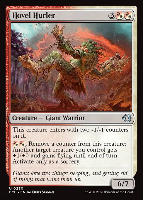 Hovel Hurler – Lorwyn Eclipsed (ECL-230) Magic: The Gathering card