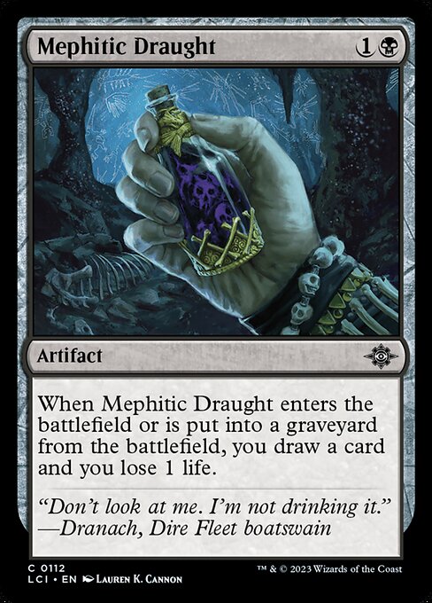 Mephitic Draught – The Lost Caverns of Ixalan (LCI-112) Magic: The Gathering card