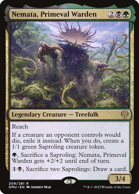Nemata, Primeval Warden – Dominaria United (DMU-209) Magic: The Gathering card | LC-REM-20260804-15675717124428-adcd556d-351f-4faf-9456-0e47def69a69