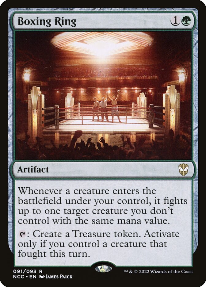 Boxing Ring - Commander: Streets of New Capenna (Rare) [NCC-91]