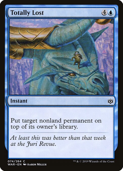 Totally Lost – War of the Spark (WAR-74) Magic: The Gathering card | LC-REM-20260804-15150798537036-adffef78-f776-42d3-ab40-3347c8e5c88b