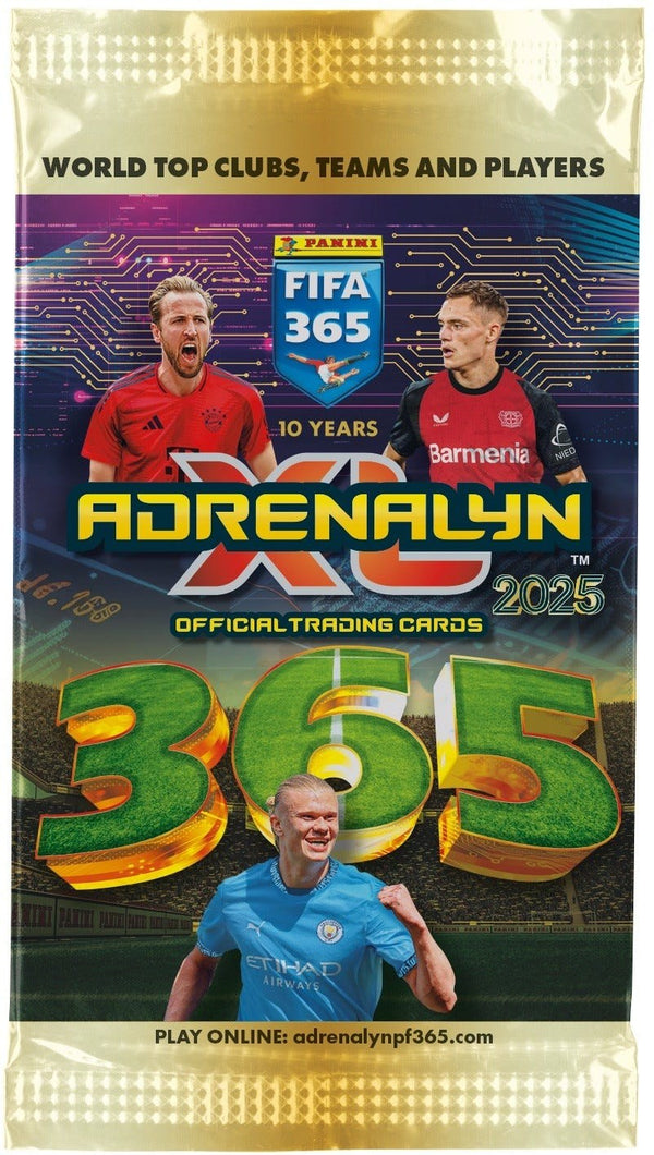 Panini Adrenalyn XL FIFA 365 24/25 Mega Starter Pack - los boosterzakje van de FIFA 365 2025-collectie, zoals meegeleverd in de starter pack