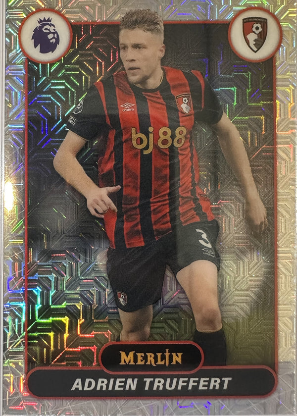 Adrien Truffert - 2025-26 Topps Merlin Premier League (Mojo Refractor) [7] - voorkant